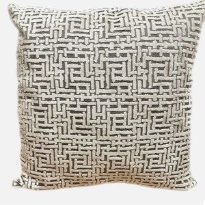 2 West Elm Allover Crosshatch Jacquard Velvet Pillow Covers and Inserts